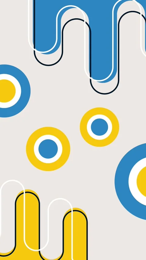 Bauhaus style abstract background 스톡 동영상 334835767