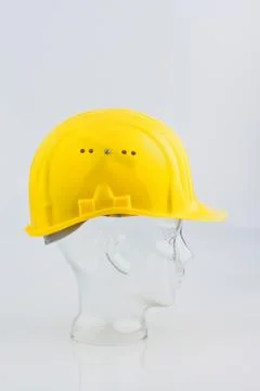 Bauhelm a construction worker Stock Photos