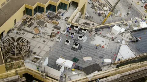 Baustelle Stock Footage 12344761