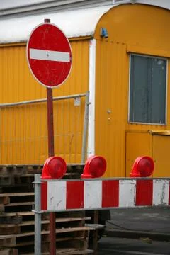 Bauwagen Stock Photos