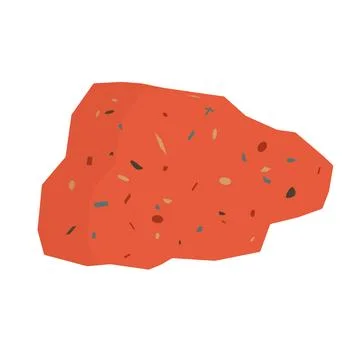Bauxite icon. Natural resource. Mining. Vector. Stock Illustration