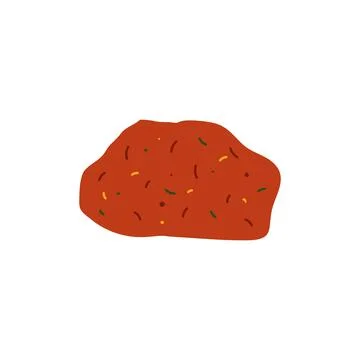 Bauxite icon. Natural resource. Mining. Illustrazione stock