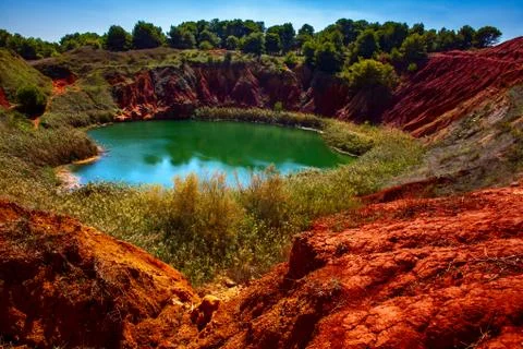 Bauxite Quarry Stock Photos
