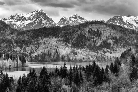 Bavaria landscape Foto stock