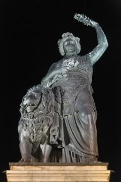 Bavaria in München Foto stock