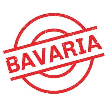 Bavaria rubber stamp Stock Illustration