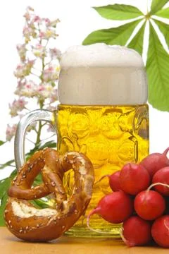 Bavarian beer Stock Photos