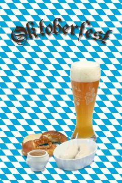 Bavarian breakfast Foto stock