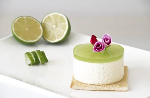 The Bavarian cake. Stock Photos