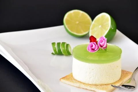 The Bavarian cake. Stock Photos