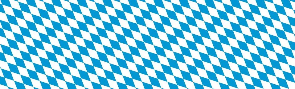 Bavarian Diamond Pattern Texture Panorama - Rhombus Illustrazione stock