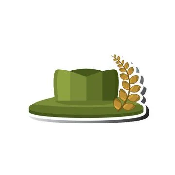 Bavarian Hat Stock-Illustration