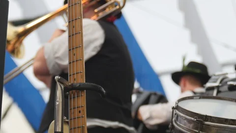 Bavarian Musicians Stock Footage 88290142