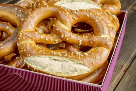 Bavarian pretzel Stock-Fotos