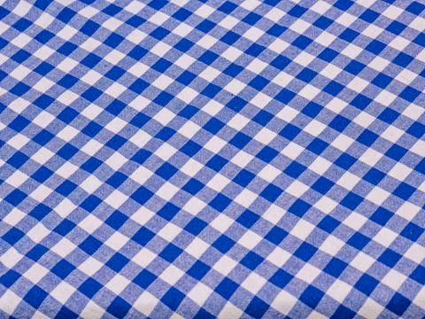 Bavarian tablecloth pattern background texture Stock Photos