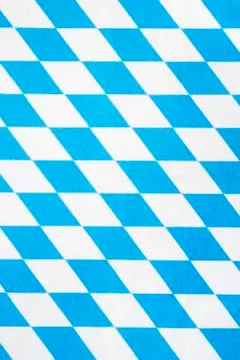 Bavarian textile texture, pattern or background Stock Photos