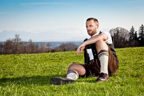 Bavarian tradition Stock Photos