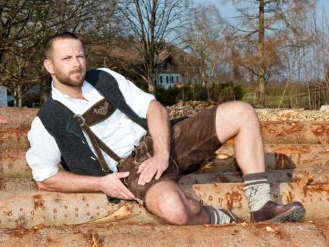 Bavarian tradition Stock Photos