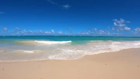Bavaro Beach at Punta Cana. Vidéo 234682502