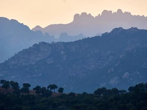 Bavella mountains Stock Photos