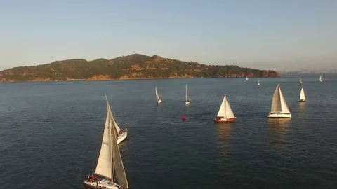 Bay Area Boating Stock Footage