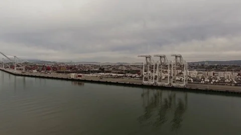 Bay Area CA Industrial 動画素材 80745133