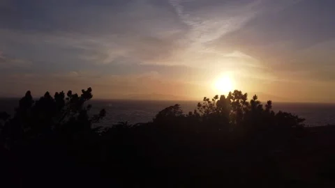 Bay Area Sunset Stock Footage 170466030