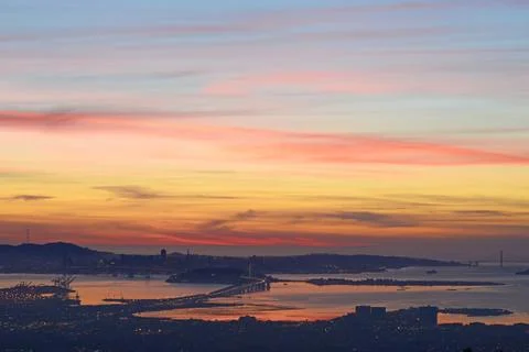 Bay area view Stock Photos