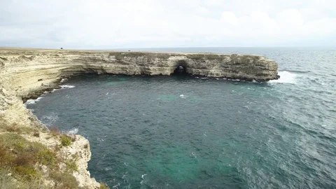 Bay on the beach Stock Footage 81712784