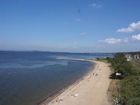 Bay beach Vídeo Stock 87906076