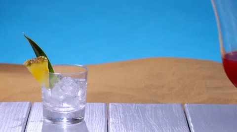 Bay Breeze at the beach Video stock 23730438