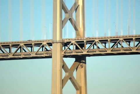 Bay Bridge 10 SD Stock Footage 8921066