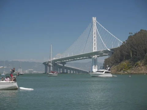 Bay Bridge Eastern Span MS Vidéo 89954285