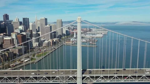 Bay Bridge Stock Footage 97477455