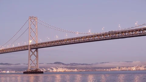 Bay Bridge Time lapse Vidéo 98759458