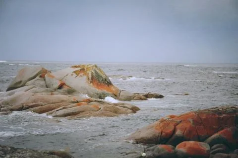 Bay of Fires Foto stock
