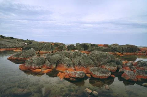 Bay of Fires Foto stock