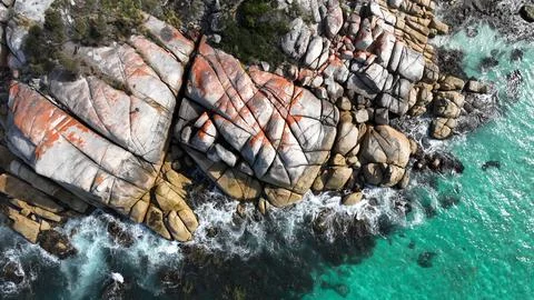 ‎⁨Bay of Fires Stock Photos