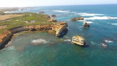 Bay of Islands Stock Footage 100596846