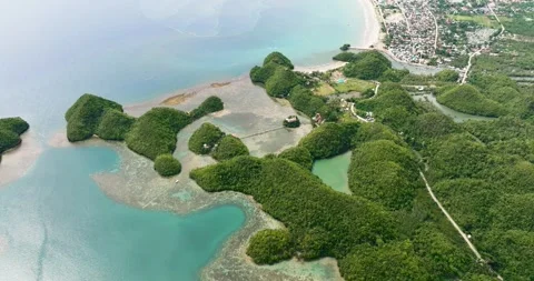 Bay with islands. Philippines. Stock Footage 241678427