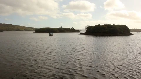 Bay with islets Stock Footage 83508982