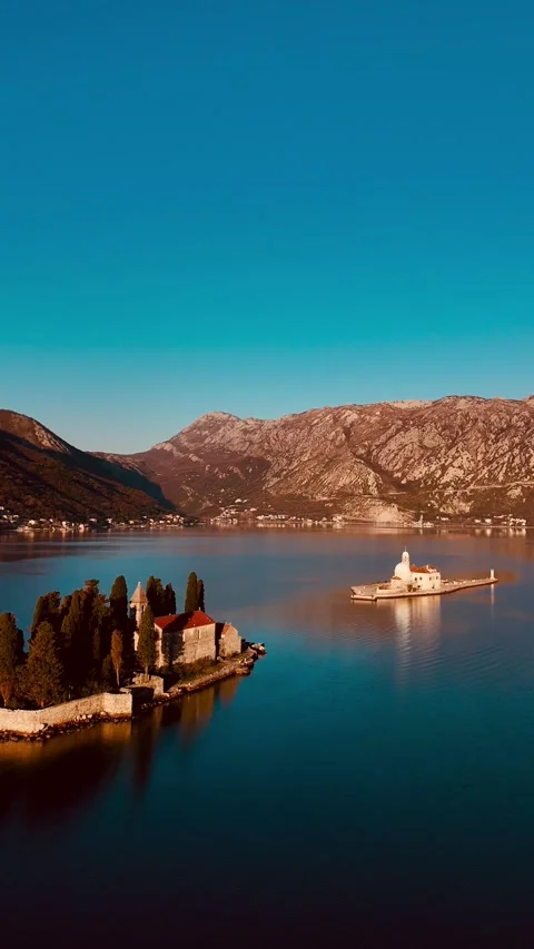 Bay of Kotor Stock Footage 313402680