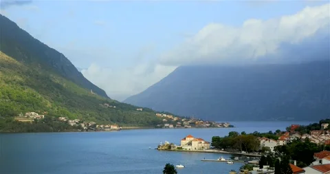 Bay of Kotor, Montenegro Stock Footage 143313169