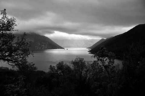 The Bay of Kotor Stock Photos