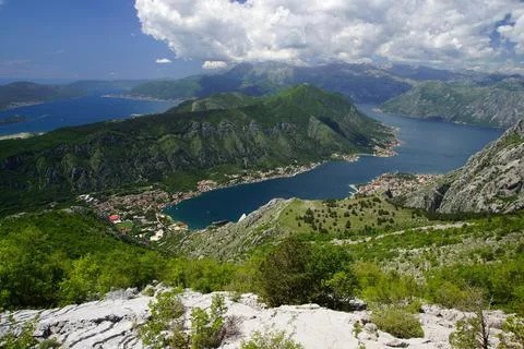 Bay of Kotor Stock Photos