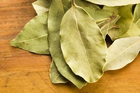 Bay leafs Stock Photos