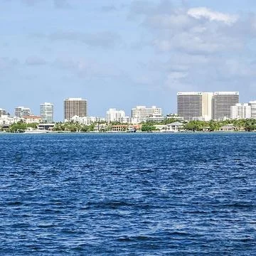 Bay in Miami Stock Photos
