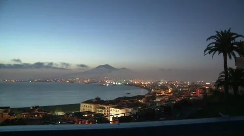 Bay of Naples Sunset 2 動画素材 790483