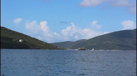 Bay, sea, ship Video stock 32652540