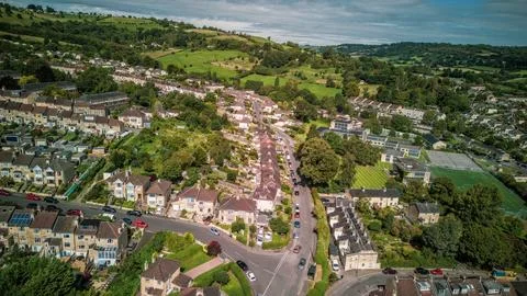 Bay Tree Road, Bath. Stock Photos